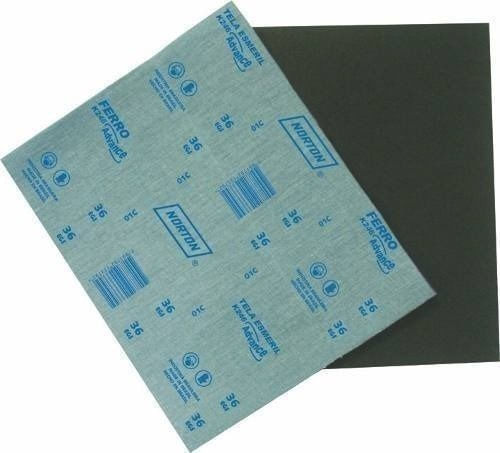 Lixa Ferro K246 0100 (pacote c/ 25 folhas) - NORTON