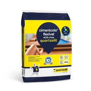Argamassa ACIII Flexível Cinza (20 kg) - WEBER QUARTZOLIT