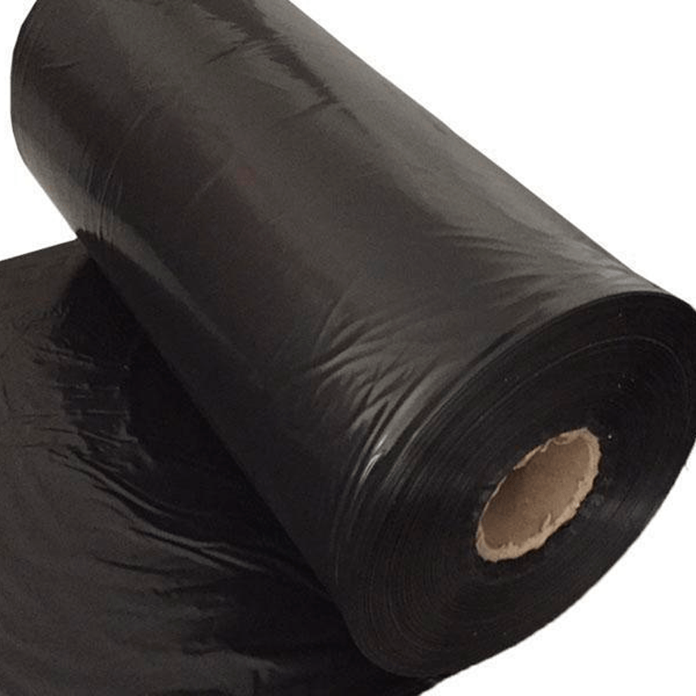 Lona Plástica Preta Extra fina (Rolo 4x100m) 30 MICRAS - JOPACK