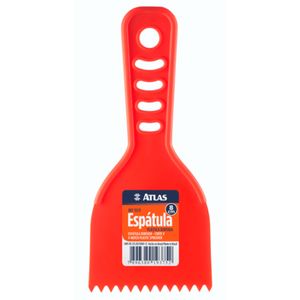 Espatula Plastica Dentada 8CM - ATLAS