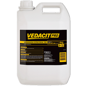 Bombona  Argamassa Estrutural 250 (PARTE B) 5kg - Vedacit Pro
