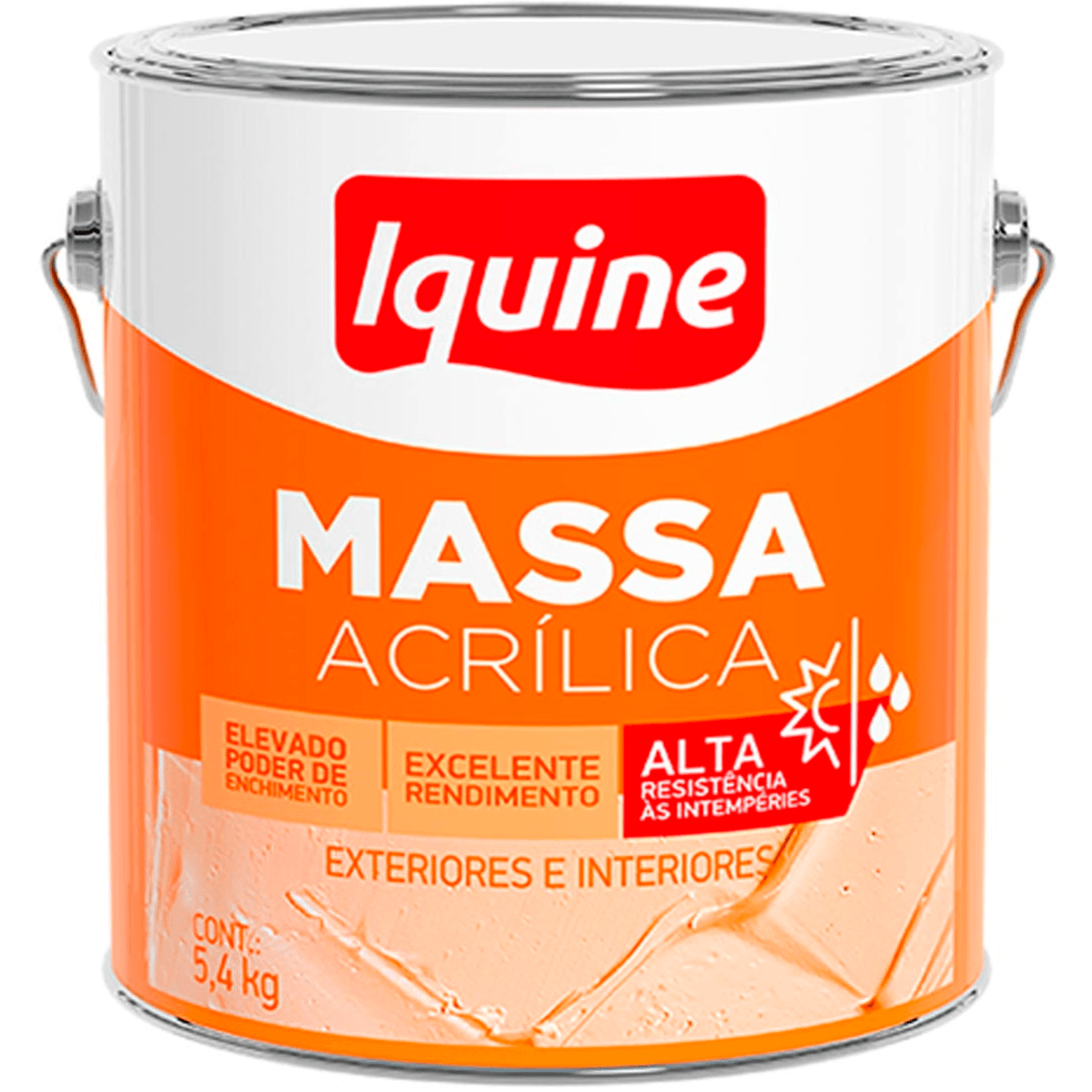 Massa Acrilica (Balde 5,4 Kg) - IQUINE