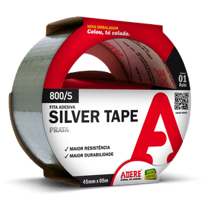 Fita Silver Tape Prata 800S 45MM X 05M - ADERE