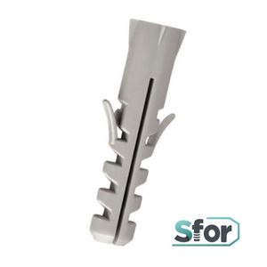 Bucha Nylon 6MM Sem Aba Pacote com 500 peças - Sfor