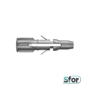 Bucha SFU 6MM Plástica Pacote com 200 peças - Sfor