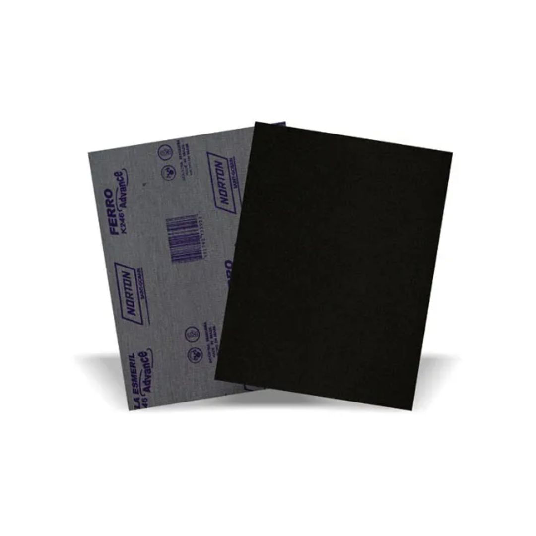 Lixa Ferro K246 0050 (pacote c/ 25 folhas) - NORTON
