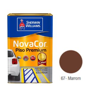 Tinta para piso Novacor Marrom (Lata 18L) - Sherwin Williams