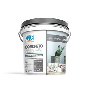 Concreto Criativo Versão Fluida (Balde 4 kg) - MC BAUCHEMIE