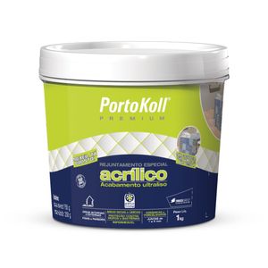 Rejunte Acrílico Cinza Platina 1kg - PAREX PORTOKOLL