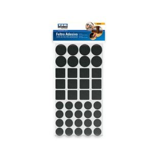 Kit Feltro Preto 40 Unidades - TEK BOND