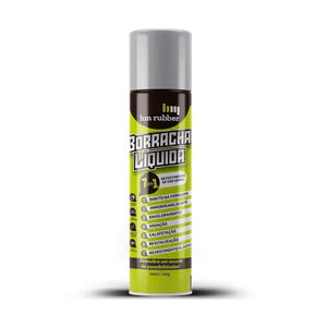 Borracha Líquida 7 em 1 Spray 240g Cinza - HM RUBBER