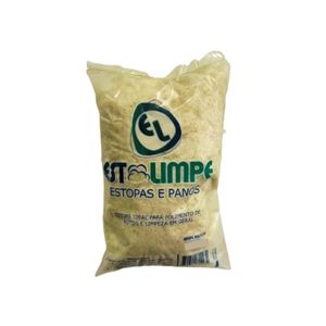 Estopa Branca 400G - ESTOLIMPE