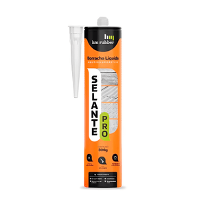 Selante Pro Borracha Líquida 300g Branco - HM RUBBER