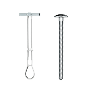 Bucha Sforbolt 3/16 + Parafuso Máquina Cabeça Lentilha Fenda Combinada 3/16X2.1/2 Caixa com 10 peças - Sfor