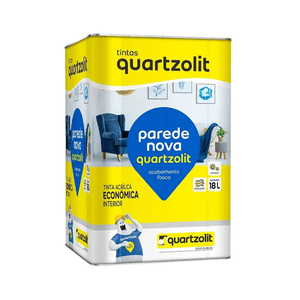 Tinta Acrílica Economica Parede Nova Carmuça (Lata 18 Llitros) - WEBER QUARTZOLIT