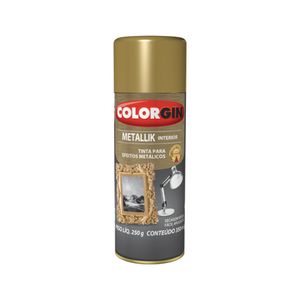 Tinta Spray Colorgin Metallik Dourado - Sherwin Williams