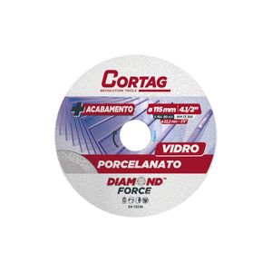 Cortag Disco Diamantado Porcelanato / Vidro 115mm