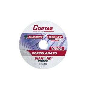 Cortag Disco De Corte Diamantado Turbo Porcelanato 110mm