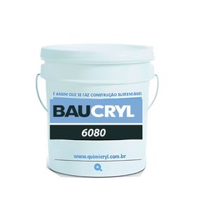 Baucryl 6080 Aditivo para Argamassa Cimenticia (Balde 20 Kg) - QUIMICRYL
