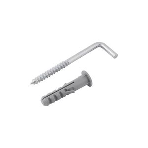 Escapula 8MM + Bucha Nylon Com Aba 8MM Cartela com 15 peças - Sfor