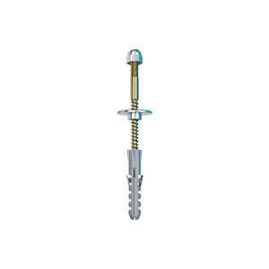 Parafuso Vaso Sanitário 8 + Bucha SF Cartela com 2 peças - Sfor
