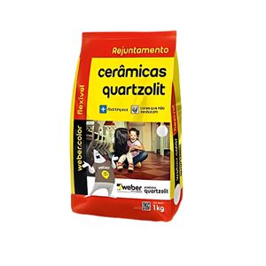 Rejunte Flexível Color Bege 1kg - Weber Quartzolit