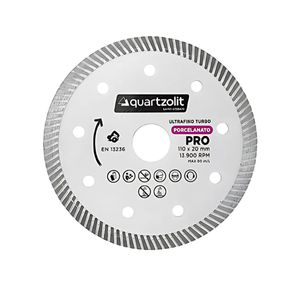 Weber Quartzolit Disco Diamantado Fino Porcelanato