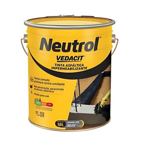 Carbolástico 1 Pintura Asfáltica Balde 20kg - VEDACIT
