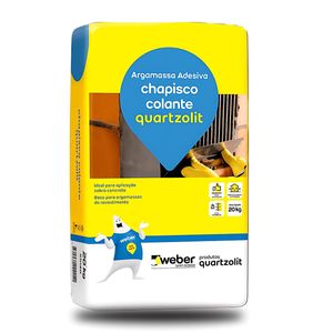 Chapisco Fix Colante (Saco 20 Kg) - WEBER QUARTZOLIT