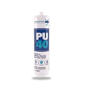 Selante PU40 Construção Cinza (Cartucho 360 g) - WATERPROOF