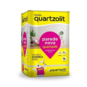 Tinta Parede Nova Branco Neve (Lata 18L) - QUARTZOLIT