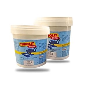 Massa Epóxi MEM cor Azul Piscina (Conjunto de 10 kg) - TUBOLIT