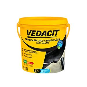 Primer Eco Asfáltico Base D'Àgua (Galão 3,6L) - Vedacit
