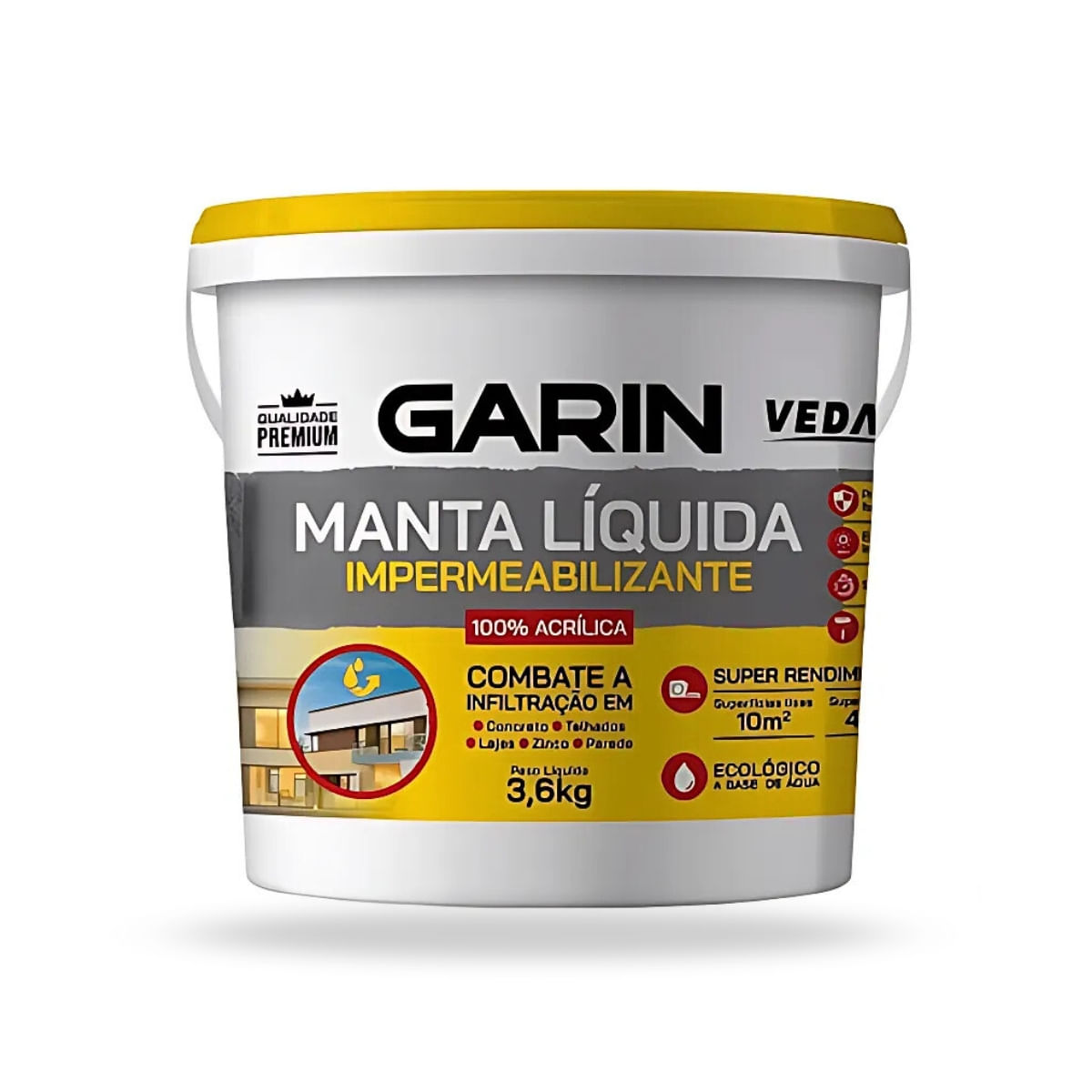 Manta Líquida Branca 3,6kg - GARIN