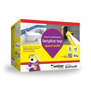 TecPlus Top Impermeabilizante (Caixa 18 kg) - WEBER QUARTZOLIT