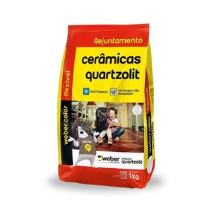Rejunte Flexível Color Bege (Saco 1kg) - Weber Quartzolit