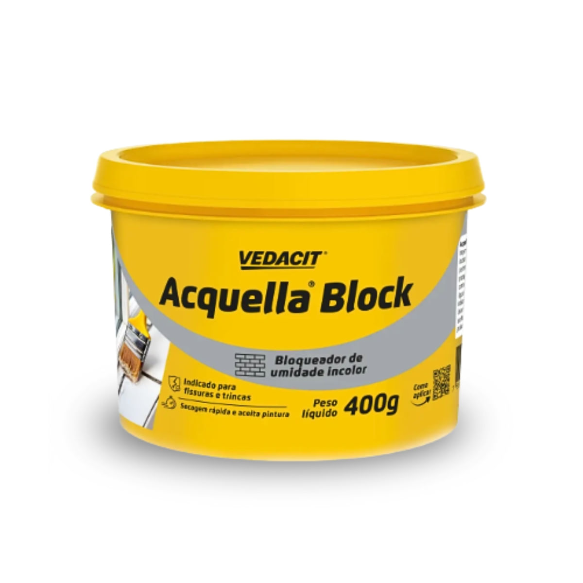 Acquella Block (Pote 400g) - VEDACIT