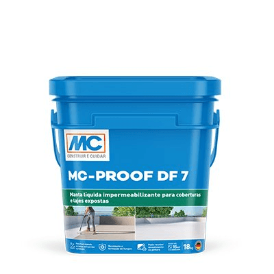 Proof DF7 Manta Líquido Branco (Balde 18kg) - MC-BAUCHEMIE