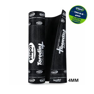 Manta Asfáltica Torodin Poliéster Tipo III 4mm PP - 1x10m - Viapol